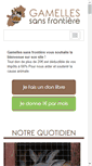 Mobile Screenshot of gamelles-sans-frontiere.org